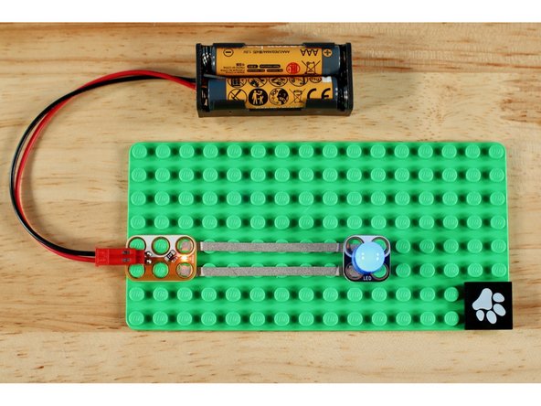 If you've never done a Crazy Circuits project before, PLEASE go back and review our Getting Started With Crazy Circuits guide and video. You'll need to know how our components connect together using our tape and LEGO parts.