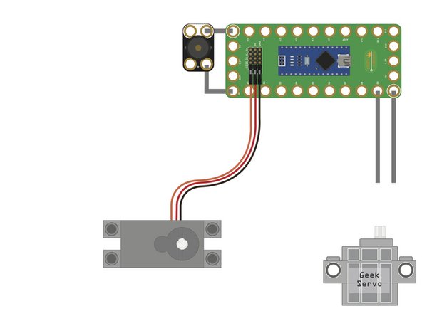 Make sure the ORANGE wire is in D3. That's towards the near edge of the board