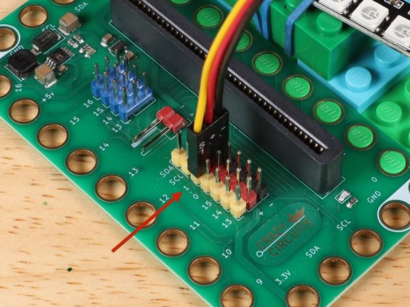We only need three wires for the NeoPixel Strip so you can leave S2 (the Orange wire) unconnected.