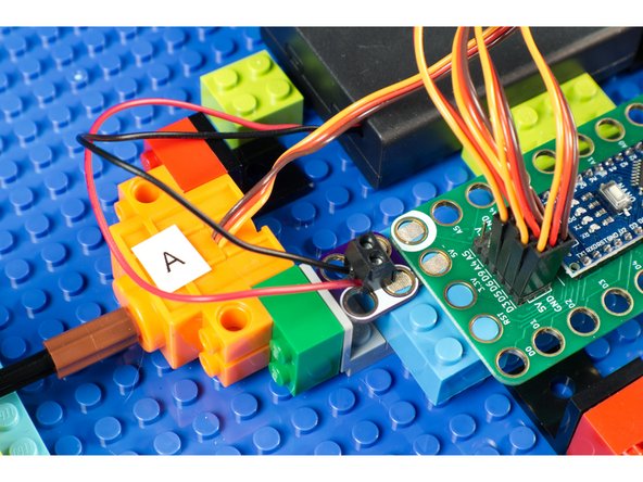 To power our robot we used a Crazy Circuits Screw Terminal Chip and two short pieces of 1/8&quot; Maker Tape to connect the Battery Pack to the Robotics Board.
