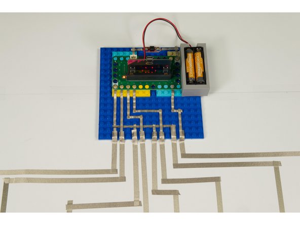 You could use an LED instead of the speaker for a visual countdown of time remaining. Or you could connect four LEDs and use those instead of the built-in LED matrix.