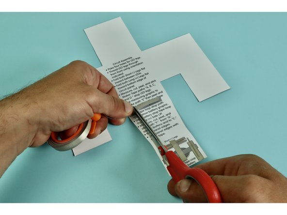 Use Maker Tape to create a Tape Loop (with the sticky side facing out) and stick it down at the bottom of tape path 'D.'