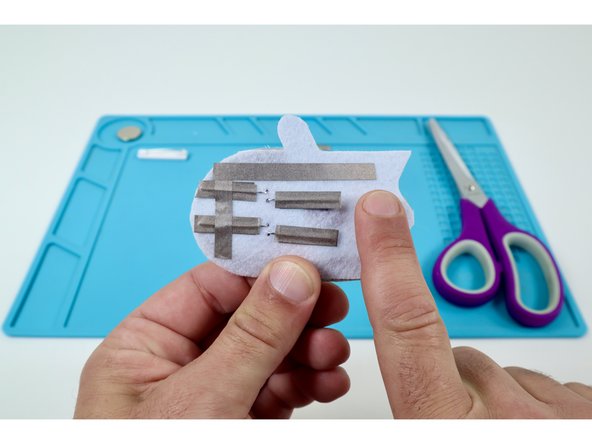 The first path should go across both of your short legs.