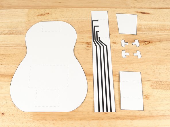 Cut out all the parts on Template 4.