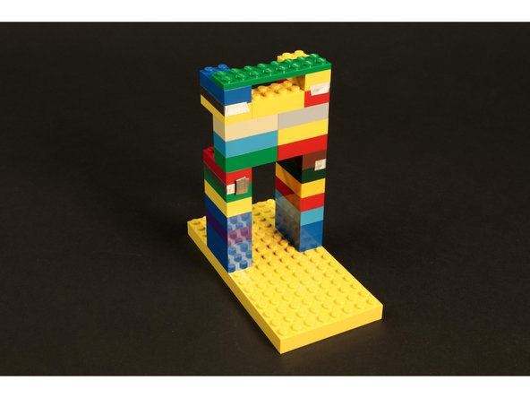 We're going to hold our CR2032 battery in place with a tape loop.