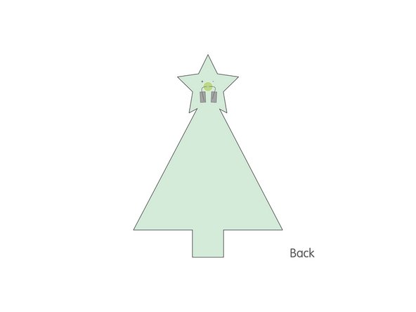 Bend the LED legs down and press them against the tape pads that were added in the previous step.