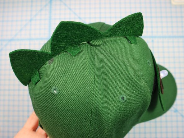 The spikes should point up like this!