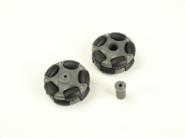 If your Omni Wheels came with LEGO axle hubs and you are not going to use them do not insert them into the wheel!