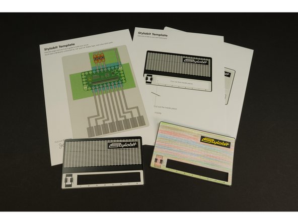 You’ll need to print two pages, one with the base to build our project on, and a second page which will give our Stylobit some style.