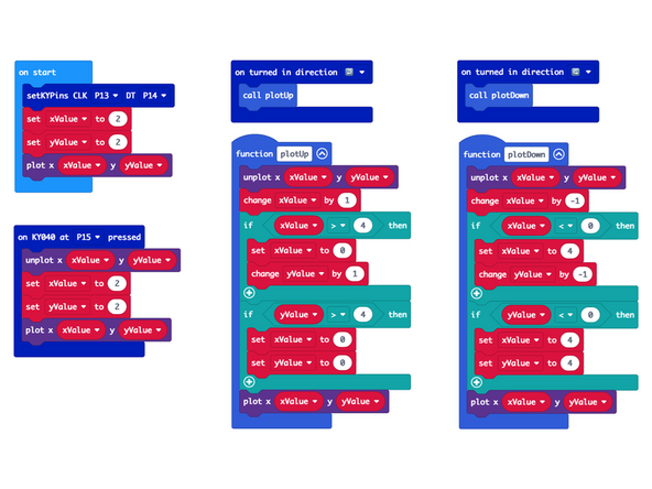 This code is a bit more advanced, but it will keep our lit LED visible thanks to some math.