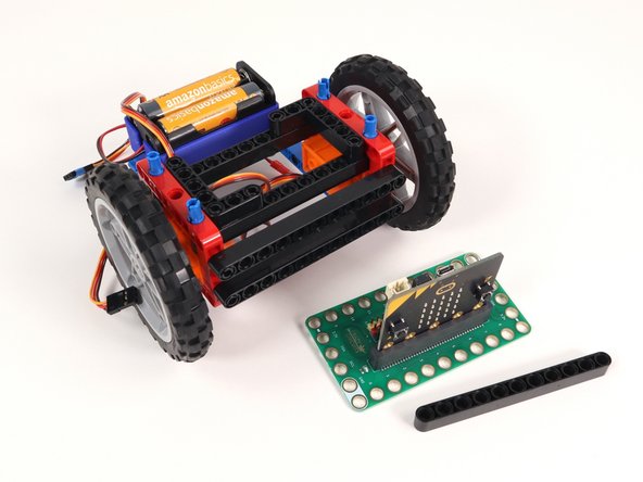 Remove the Bit Board and MicroBit from the Rover.