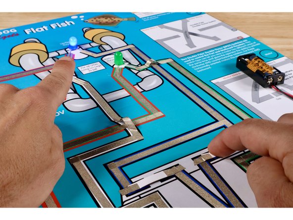 The images in this guide step are here simply to show the finished and working pushbuttons that were just installed.