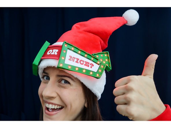 Connect the &quot;Nice&quot; arrow to Pin 0 and the &quot;Naughty&quot; arrow to Pin 1.