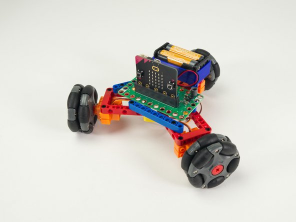 Check it out! You've assembled the Omni Wheel Rover.