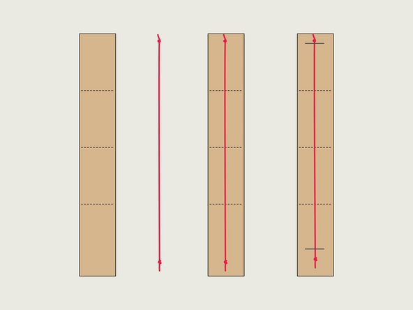 Note: The slits cut into the finger allow it to flex forward. This means the back of the finger is the part with the slits.