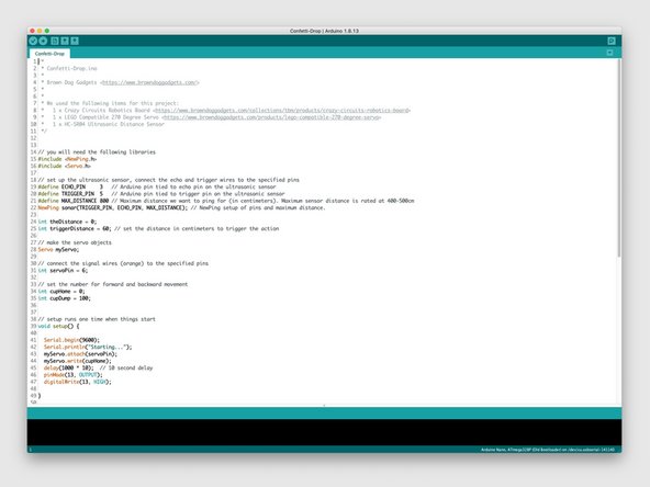 If you haven't previously programmed the Robotics Board check out this guide: Robotics Board Setup and Use