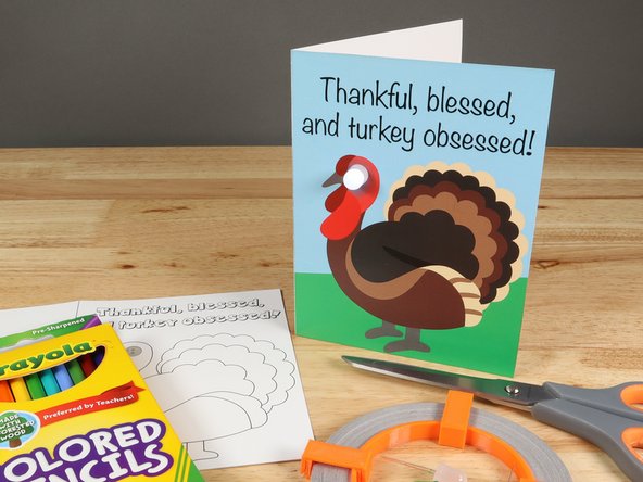 This paper circuits card is a great beginner project. Just follow the steps below to make your card.