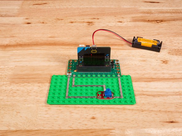 We'll need to connect one side of the Potentiometer to Ground (GND) and the other side to 3.3v