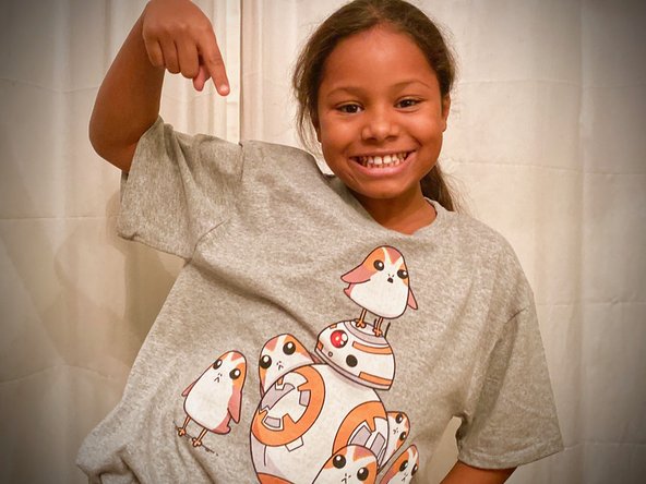 Time to wear your shirt!