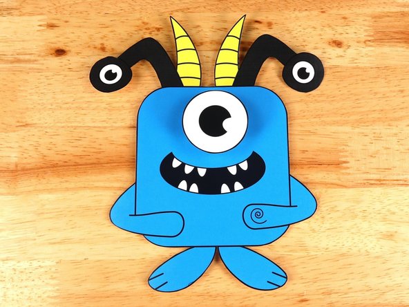 Create the Three Eyed Monster next and start your own monster crew!