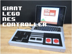 Giant LEGO NES Controller