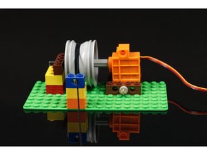 LEGO Winch Mechanism