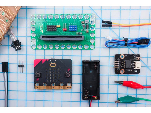 While building, I connected and disconnected the circuit several times as I attached the components, but in the end, the connections need to be like this:
