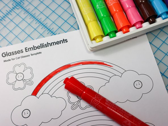 Decorate the frames with common craft supplies, or use our embellishment templates to create party wear for holidays throughout the year.