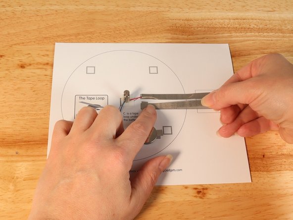 Using Maker Tape add Tape Path F.