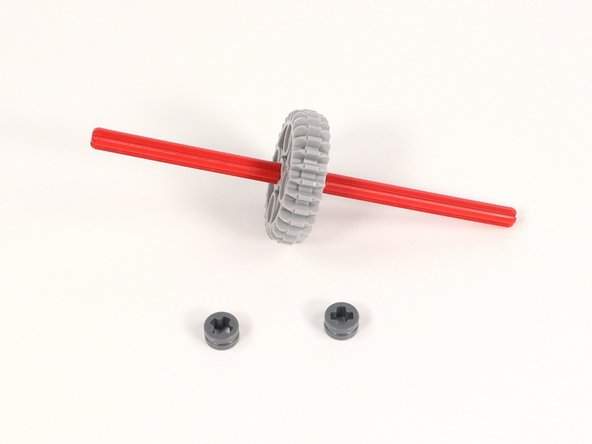 Add a half bushing to each side of the large gear.