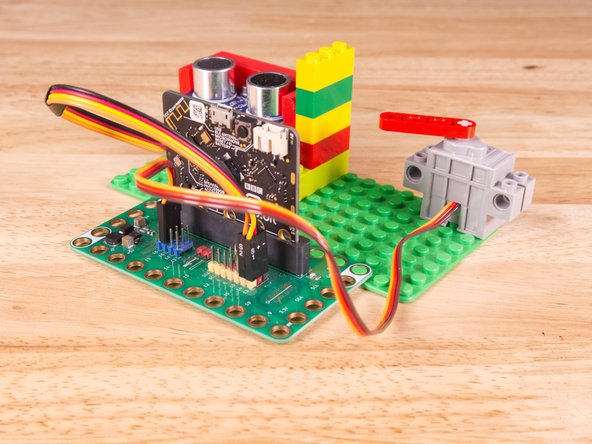 Next, plug S2 (orange) into Pin 14. (S2 is separated from the three-wire connector to allow you to plug it into another row.)