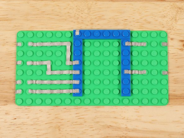 If you only have one baseplate, use the following images to modify the tape paths.