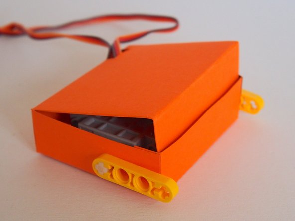 Fold the back in to close the body.