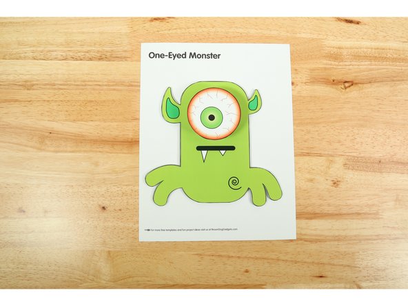 Check out the One Eyed Monster and create it for your next project!