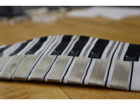 Do this to the end of each piece of 1/8th inch.