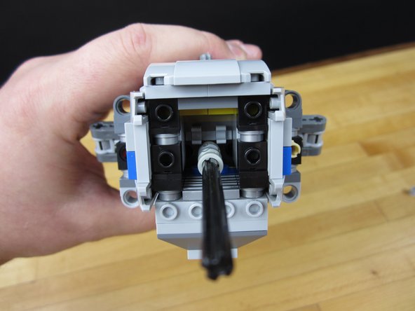 Start by pushing one 1/2 Bush down to the end followed by two of the full bushing.