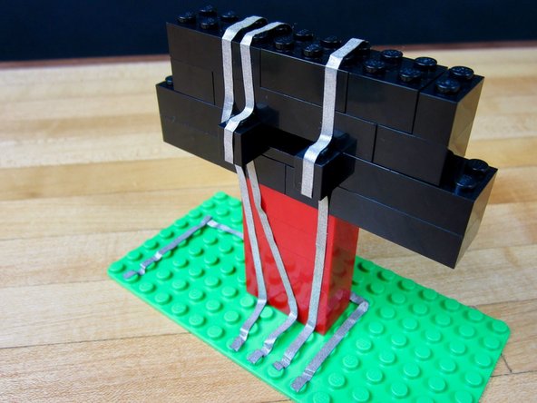 Put on the LEDs when finished.