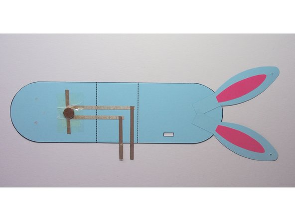 Make sure that you're attaching them to the inside, and on the half of the body where the rectangular cutout is (there should be an arrow on the template that will get partially covered)