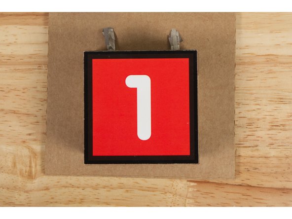 We also included the colorful number designs we used on the top of our buttons in case you want to print a version for yourself. You can find them the PDF file included with this guide.