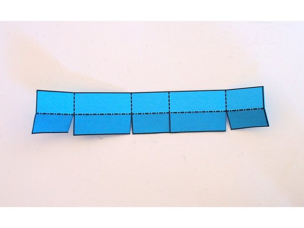 Cut the servo holder template