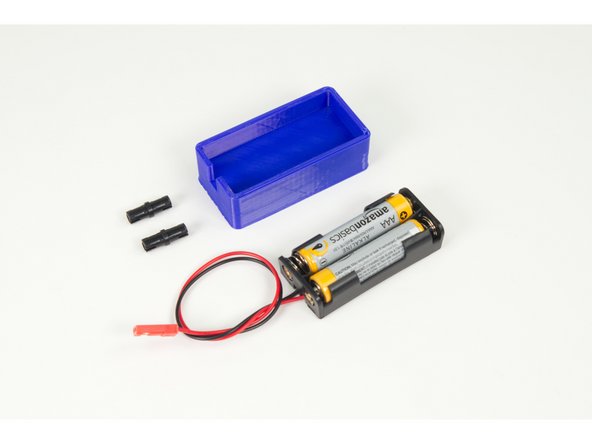 Note: The Battery Pack has been upgraded to use two AA batteries so it will look slightly different than the one shown in these photos.