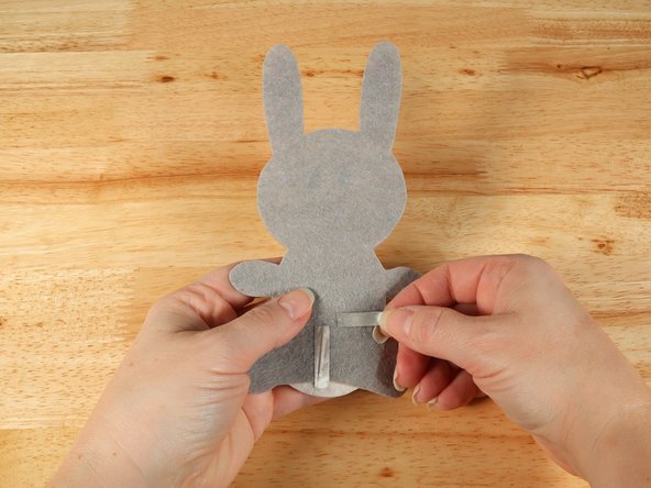 Place a piece of Maker Tape UNDERNEATH each LED leg.