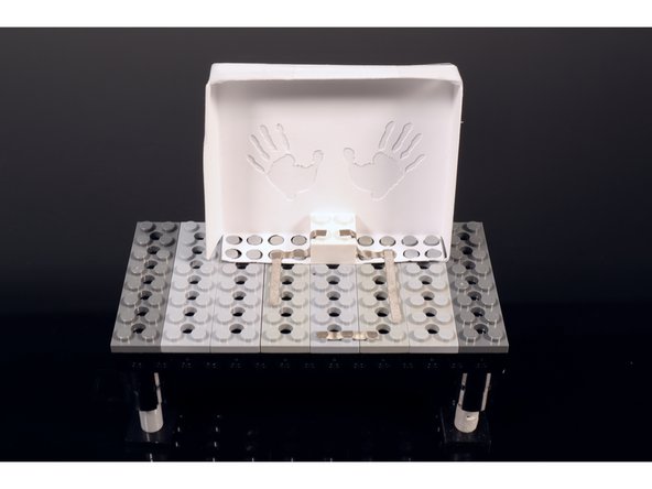 Create the conductive Maker Tape  paths shown both here and on the instruction sheet.