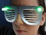 Light-Up Glasses - Silver Foil