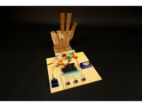 We're ready to test out our Robotic Hand!