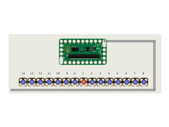 While our Simple Level uses 5 LEDs you could easily add more. How about 15 LEDs? Can you figure out how to arrange your Maker Tape so you don't overlap any of it when designing a larger circuit?
