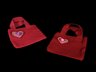 Molded LED Valentine Bag with Conductive Hook & Loop Closure