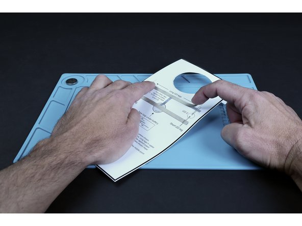 Use the circuit diagram to help you measure and cut the four Maker Tape segments involved in the circuit (1 of those 4 segments is for the Maker Tape loop).