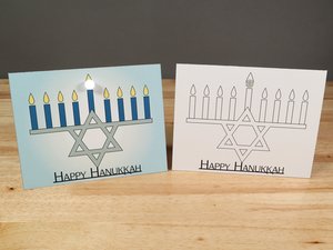 Hanukkah 2025 Card