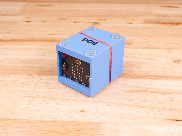 If you print two of them you can flip one over and stack them, then use a rubber band to hold them together! A bit more protection if you're throwing them into a bag for travel.